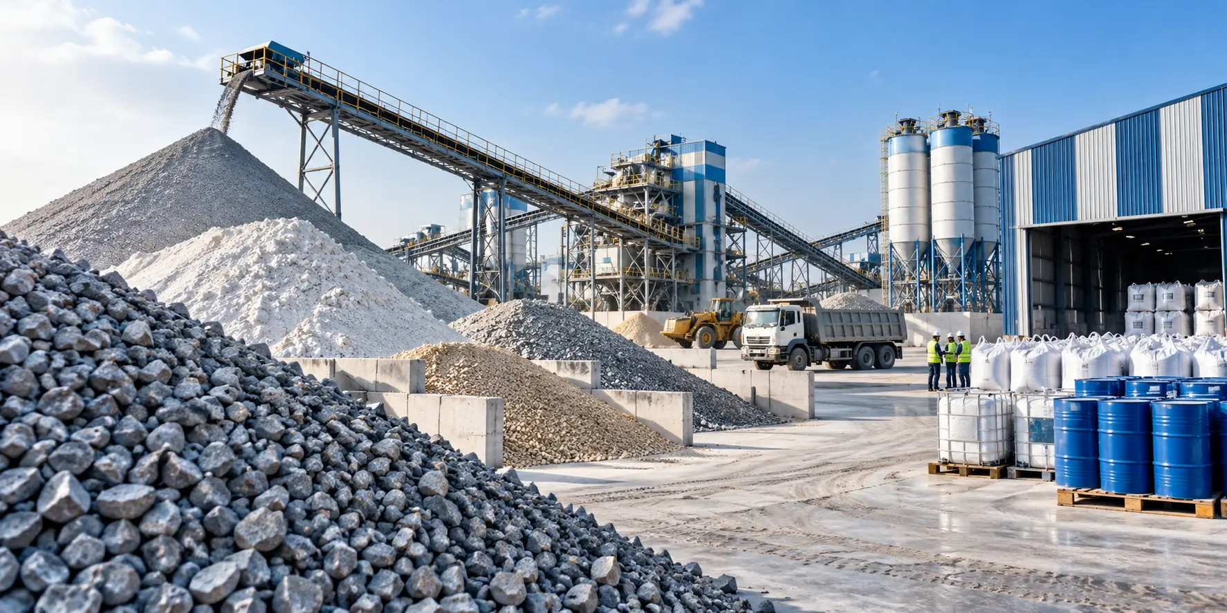 Industrial minerals and chemicals supply in Jharkhand